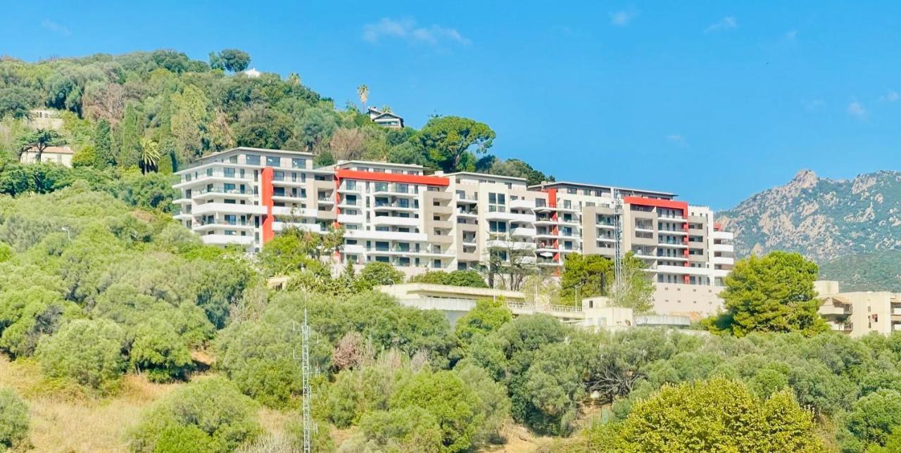 Ajaccio T2 Grand Standing Neuf - Centre Ville Et Plages - 4 Personnes - Parking Prive エクステリア 写真